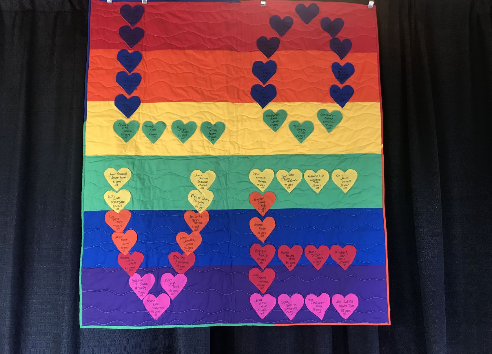 UCF Remembers 2018 Quilt
